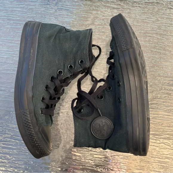 Converse All Star Chuck Taylor Black High Top Sneakers Unisex - Picture 7 of 12